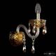 Бра Bohemia Ivele Crystal 5417B/1/165 G Amber/M-1F K721, изображение 3