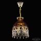 Подвесной светильник Bohemia Ivele Crystal 5478/22 G Amber/M-1G Drops K721