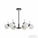 Люстра на штанге Arte Milano Neapolis 276169/6 BK/GD, изображение 5