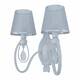 Бра Arte Milano 347203/2W WT+SL, изображение 4