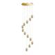 Каскадная люстра Delight Collection Terrene MD13003023-12A gold