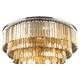 Подвесная люстра Delight Collection 1920s Odeon KR0387P-10A chrome/amber, изображение 2