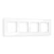 Рамка четырехместная Ambrella Volt Arctic AF580104