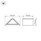 Уличный настенный светодиодный светильник Arlight LGD-Wall-Delta-1B-12W Warm White 019779, изображение 4