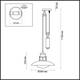 Уличный подвесной светильник Odeon Light Nature Dante 4164/1A, изображение 3
