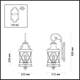 Уличный настенный светильник Odeon Light Nature Sation 4045/3W, изображение 3