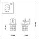 Уличный настенный светильник Odeon Light Nature House 4042/1W, изображение 3