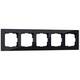 Рамка Werkel Favorit на 5 постов черный W0051108 4690389160110