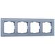 Рамка на 4 поста Werkel Favorit серый W0041115 4690389160011