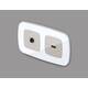 Лицевая панель для HDMI розетки Ambrella Volt Omega OP3740, изображение 2