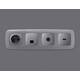 Лицевая панель для HDMI розетки Ambrella Volt Omega OP5140, изображение 2