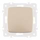 Переключатель одноклавишный перекрестный Arte Milano 205.34-1.shampan, изображение 4