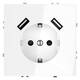 Розетка с USB, А+А Voltum S70 VLS040401