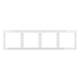 Рамка на 4 поста Voltum S70 VLS100401, изображение 2