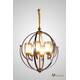 Подвесная люстра AM Group AM372 SP6 GAB+SN