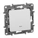 Переключатель одноклавишный Legrand Etika 10A 250V с подсветкой белый 672215