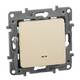 Переключатель одноклавишный Legrand Etika 10A 250V с подсветкой слоновая кость 672315