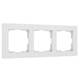 Рамка Werkel Hammer на 3 поста белый W0032401 4690389163425