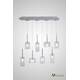 Каскадная люстра AM Group AM355-8CLEAR