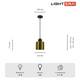 Подвесной светильник Lightera Myanmar LE132L-1GB, изображение 7