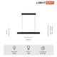 Линейный подвесной светильник Lightera Baffin LE112L-80B WIFI, изображение 7
