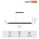 Линейный подвесной светильник Lightera Baffin LE112L-180B WIFI, изображение 7