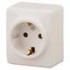 Розетка 2P+E Schuko Эра 11-2203-02 Б0020686