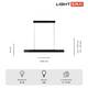 Линейный подвесной светильник Lightera Baffin LE112L-100B WIFI, изображение 7