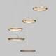 Каскадная люстра Eurosvet Crespella 90034/6 золото a069295, изображение 3