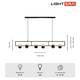 Подвесной светильник Lightera Rudolf LE114L-6B SMART, изображение 12