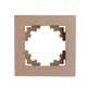 Рамка 1-местная Stekker Катрин MFR00-7001-02 50010