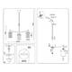 Подвесная люстра Ambrella Light High Light Heigh Light LH56033, изображение 6