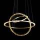 Подвесная люстра Delight Collection Quartz Halo MD20020154-3A satin gold, изображение 3