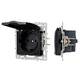 Механизм розетки влагозащищенный Arlight SCT-MCP-PL-BK (250V, 16A) 043746
