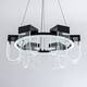 Подвесная люстра LED4U L7707-600 BK, изображение 4