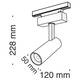 Трековый светодиодный светильник Maytoni Track Lamps TR019-2-10W4K-B, изображение 2