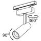 Трековый светодиодный светильник Maytoni Track Lamps TR019-2-10W4K-B, изображение 3