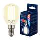 Лампа светодиодная филаментная Uniel LED-G45-4W/3000K/E14/CL GLY01TR UL-00011938, изображение 4