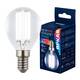 Лампа светодиодная филаментная Uniel LED-G45-4W/4000K/E14/CL GLY01TR UL-00011939, изображение 4