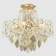 Потолочный светильник Crystal Lux ESMIRALDA PL4 GOLD, изображение 5