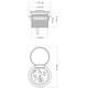 Блок розеток 51 (1 секция и 2 USB) Mebax 00-00000827, изображение 8