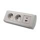Блок розеток LK-RSA (2 секции 1 USB + 1 type-C) Mebax 00-00002873, изображение 4