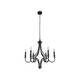 Подвесная люстра Newport Daniela 3456/C black+gold М0070512