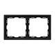 Рамка пластиковая Arlight FRM-NOBE-SFPL-2-BK 054216, изображение 2