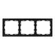 Рамка пластиковая Arlight FRM-NOBE-SFPL-3-BK 054220, изображение 3