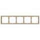 Рамка пластиковая Arlight FRM-NOBE-SFPL-5-GD 054229, изображение 2