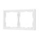 Рамка пластиковая Arlight FRM-NOBE-SFPL-2-WH 054215