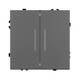 Механизм выключателя двухклавишный проходной Arlight LED SWT-NOBE-MKP2-SFPL-L-GR (230V, 10A) 054269, изображение 2