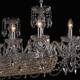 Подвесная люстра Bohemia Ivele Crystal 1453/18/195/1500 Ni, изображение 2