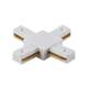 Соединитель X-образный однофазный Crystal Lux CLT 0.211 04 WH